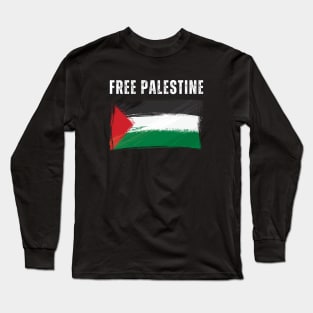 Free Palestine Long Sleeve T-Shirt